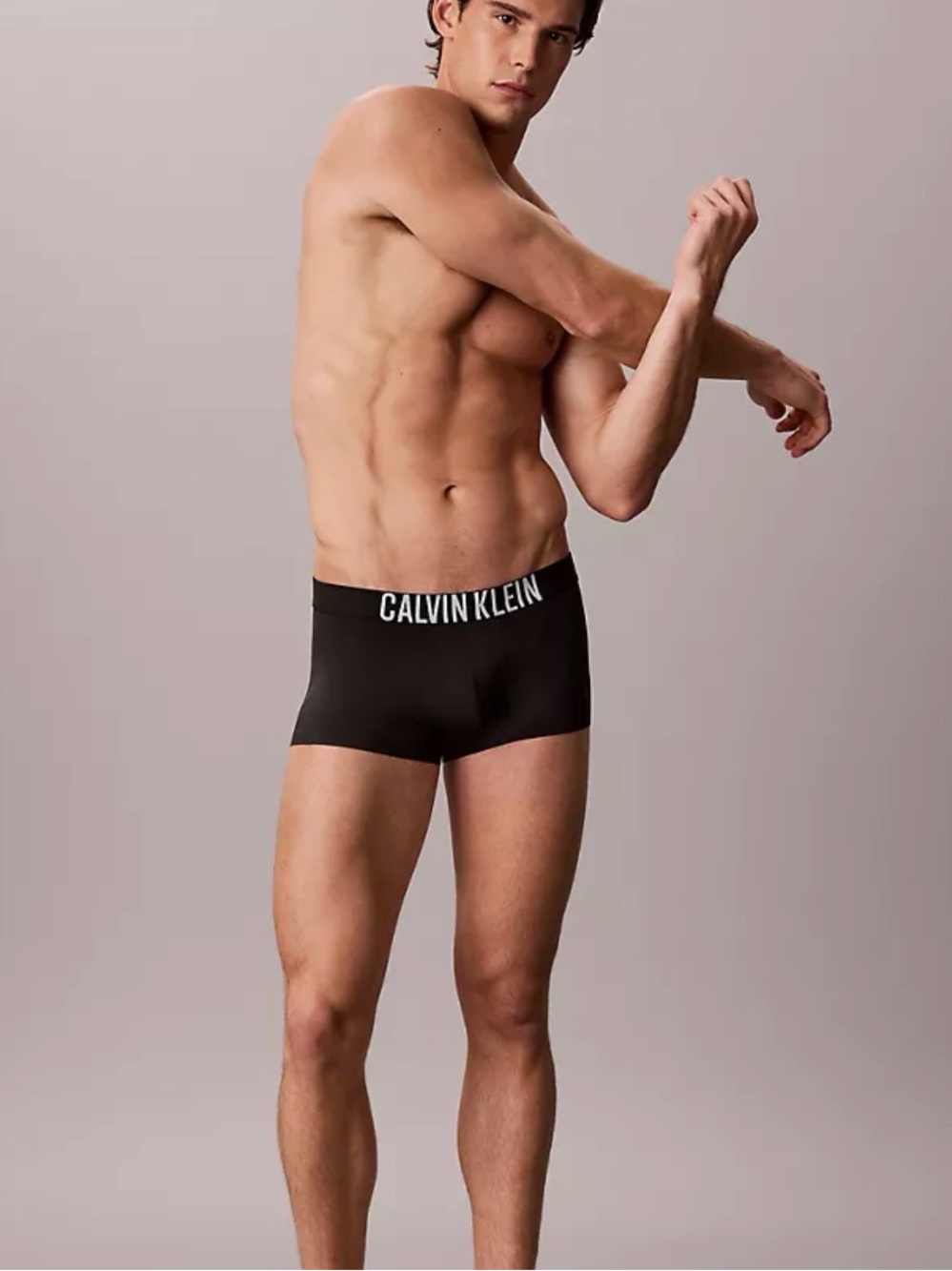Calvin Klein  Men intense power motion  low rise trunks black new